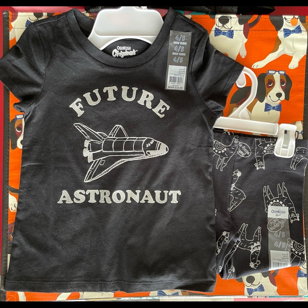 OSHKOSH Originals Future Astronauts Tee and Pants